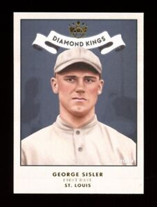 2019 Diamond Kings GEORGE SISLER 1919 Diamond Kings Series #13 St. Louis Browns