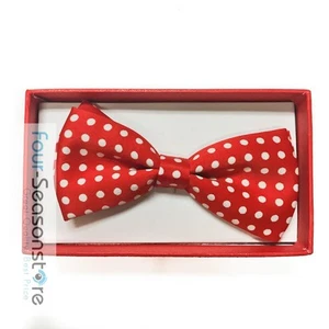 12 Colors Children Kid Baby Toddler Boys Under Age 6 1x bow tie with polka dot - Picture 1 of 15