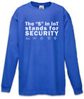 The S In Iot Kids Long Sleeve T-Shirt M2m Machine To Machine 5G Fun Security
