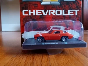 1966 Chevrolet Chevy Corvette 427 von M2 Machines Maßstab 1:64 Modell (R98 23-26) - Bild 1 von 8