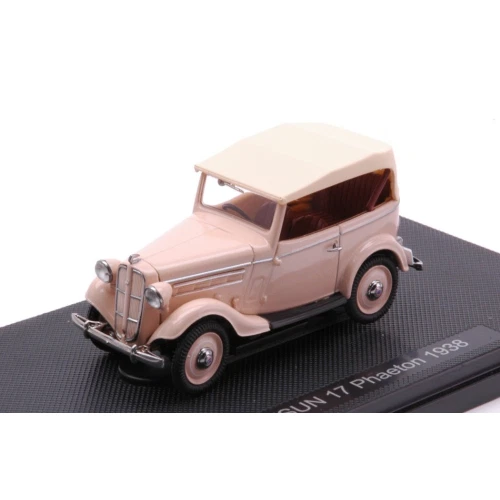 DATSUN 17 PHAETON 1938 CREAM 1:43 Ebbro Auto d'Epoca Modellino Nuovo - Immagine 1 di 1