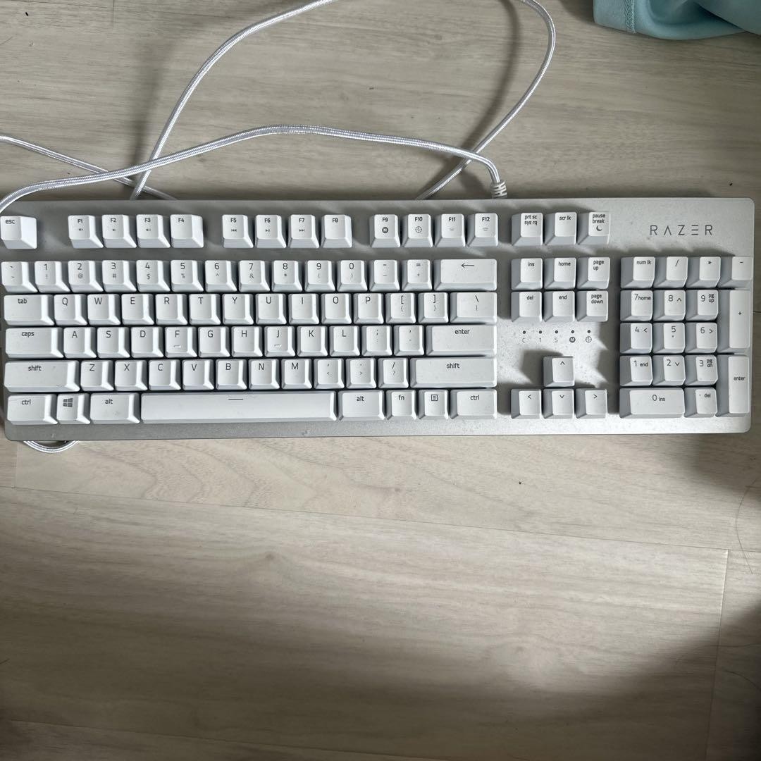 Razer BlackWidow Lite Mercury White Mechanical Keyboard JP Layout