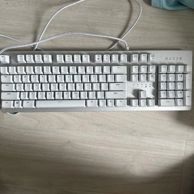 Razer BlackWidow Lite Mercury White Mechanical Keyboard JP Layout Used - Image 1 of 3