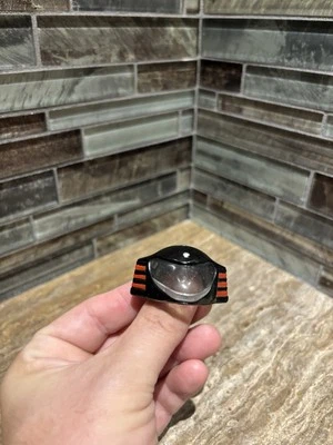 CAPACETE VINTAGE MOTOCICLISTA RATOS DE MARTE SOMENTE 1993 GALOOB ACELERADOR MONSTRO MARCIANO    - Imagem 1 de 4