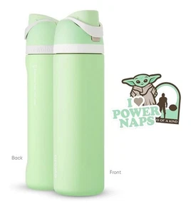 Owala Star Wars FreeSip 24oz Water Bottle Grogu Baby Yoda AUTHENTIC 🔥 - Picture 1 of 12