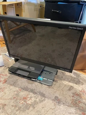 OPTELEC CLEARVIEW C SPEECH LOW VISION VIDEO MAGNIFIER 24" HDTV  - Image 1 of 4