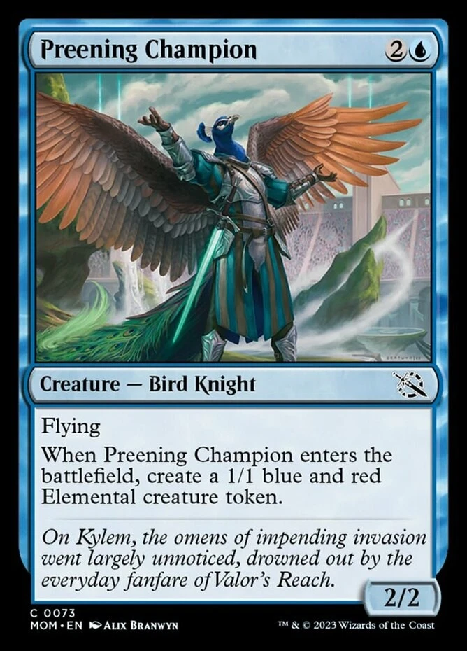 x1 Preening Champion - March of the Machines - NM - MTG - Image 1 of 1