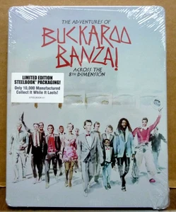 The Adventures Of Buckaroo Banzai (Blu-ray DVD SteelBook) SHOUT! Factory - NEW - Picture 1 of 3