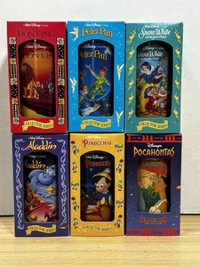 Set Of 6 Burger King Walt Disney 1994 Collector Series Cups Glasses Coca Cola - Picture 1 of 19