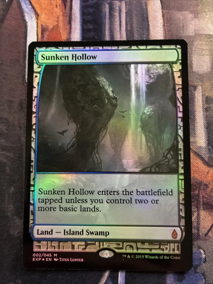 Sunken Hollow Zendikar Expeditions Foil - Image 1 of 2
