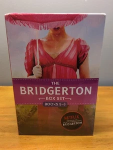 The Bridgerton 4 book set Books 5-8 Paperbacks by Julia Quinn Brand New In Box - Picture 1 of 6