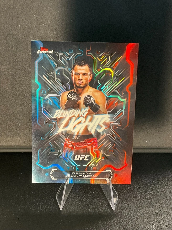 2025 Finest UFC Umar Nurmagomedov SSP CASE HIT VERY RARE BLINDING LIGHTS - Image 1 of 2