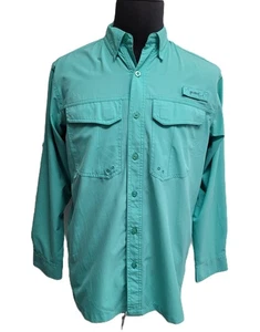 Camisa de pesca para hombre Sharoj con botones (S) como nueva bolsillos manga larga polietileno NNT - Imagen 1 de 5