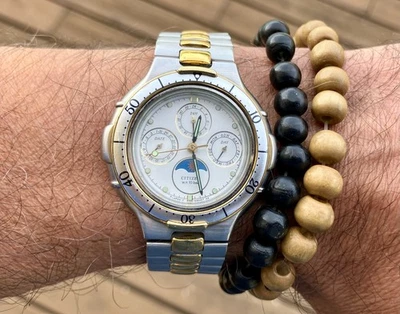 Citizen Triple Date Moon Phase 4330-43339 Men's Watch - Image 1 of 4