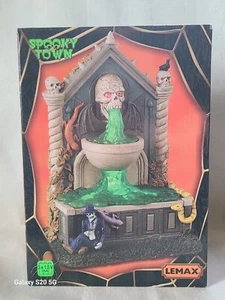 New Lemax Spooky Town Grime & Slime Spring #34064 Lighted Table Accent Halloween - Picture 1 of 13