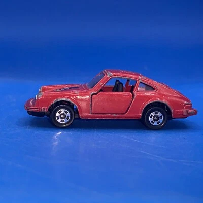 Tomica 1976 1:61 Porsche 911S rojo #f3 puertas abiertas Japón Foto 1 de 4