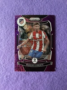 2021/22 PANINI Prizm PURPLE MOJO MARCOS LLORENTE ATHLETICO MADRID Soccer La Liga - Picture 1 of 2