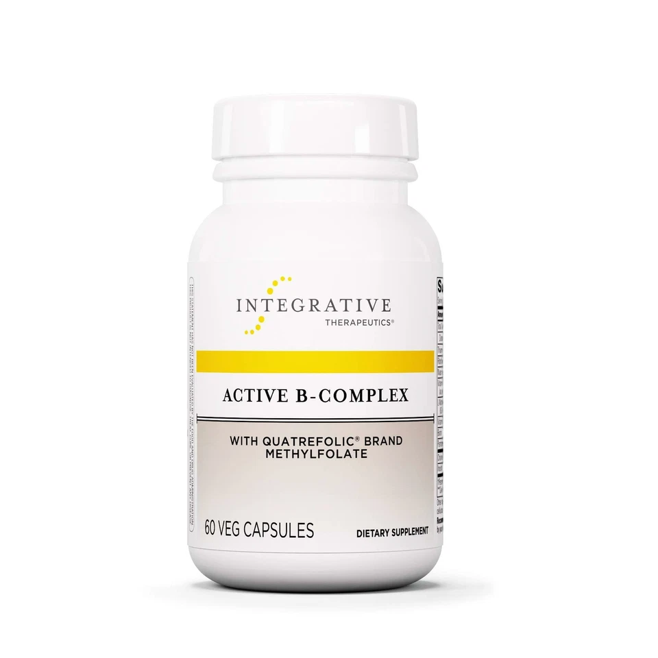 Integrative Therapeutics активный комплекс группы B с фолиевой кислотой и витаминами группы B1 B2 -... - Изображение 1 из 1