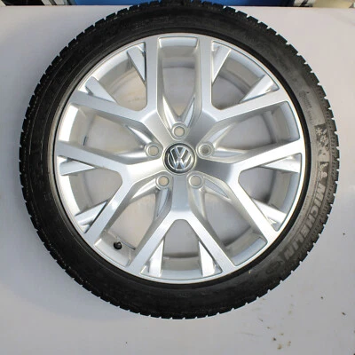 Original VW Golf Winterkompletträder 225/45 R 18 95V 5G0601025DK Michelin DOT19 - Bild 1 von 4