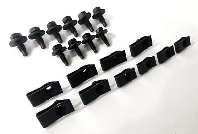 Front Valance Mounting Bolts Spring Nuts Hardware Kit For 1964-1968 Ford Mustang - Image 1 of 3