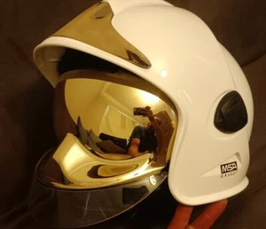 MSA Gallet Fire fighter Rescue Helmet. Worlds Best. RRP $1150 Display Stock - Picture 1 of 6