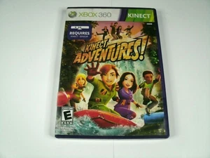 XBOX 360 Kinect Adventures Sensor Videojuego Completo Disco Estuche Manual Activo  - Imagen 1 de 3