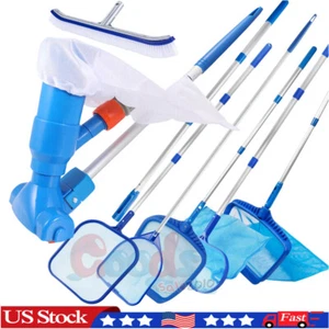 Handheld Vacuum Swimming Pool Jet Cleaner Ground Spa Pond Fountain Accessories - Picture 1 of 99