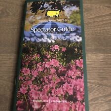 Masters Tournament 2023 Spectator Guide  - New