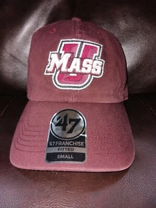 47' Ncaa UMASS AMHERST Minutemen Fitted Small Baseball Hat Cap NEW - Picture 1 of 8
