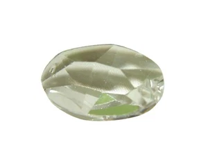 (37018) LOTE 2 PIEDRAS CRISTAL ROCA LAGRIMA OVALADA PARA LAMPARA - Picture 1 of 2