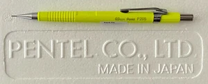 Neon/Fluorescent Yellow Pentel P205-FG Sharp 0.5mm Mechanical Pencil - New! - Picture 1 of 9