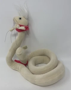 The Lost Forest’s Squirm Worm Plush Stuffed Animal Toy Australia Vintage 45” - Picture 1 of 6