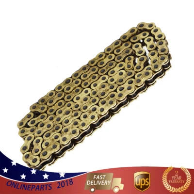 520 Pitch 120-Link O-ring Motorcycle Drive Chain for Yamaha YZ 125/250/400/450 - Image 1 of 4