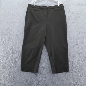 Talbots Heritage kurze Anzughose für Damen 16 braun hoher Bund Stretch - Bild 1 von 14