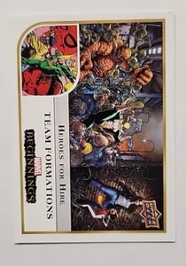 2022 Mazo Superior Marvel Beginnings Heroes for Hire #TF6 Team Formations - Imagen 1 de 2