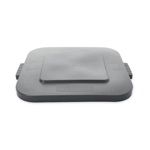 Gray RUBBERMAID BRUTE Lid for 28-Gallon Square Containers FREE SHIPPING - Picture 1 of 2