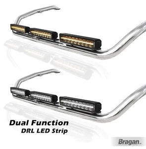 Roof Light Bar + 17" Night Blazer Dual Row LED Bars For Scania 4 Series Topline - Picture 1 of 12