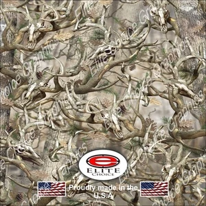 Obliteration Buck CAMO DECAL WRAP VINYL 52"x15" PRINT REAL CAMOUFLAGE - Picture 1 of 4