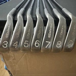 Daiwa Hi- Trac Lie System RH  Graphite Shaft Reg flex golf Clubs  3-9 Irons - Picture 1 of 14