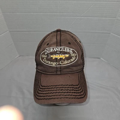 *DURANGLERS COLORADO* Sombrero de pesca con mosca Gorra de bola OURAY Bien Amado Bonito Desvanecimiento Foto 1 de 4
