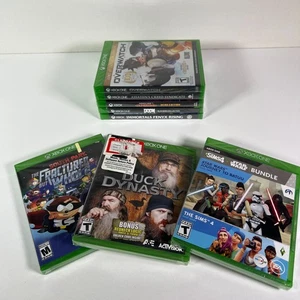 Microsoft xbox One Duck Dynasty, South Park, Minecraft Video Game Lot (8x) NEW! - Picture 1 of 6