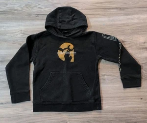 Carhartt Hoodie S Loose Fit Michigan Graphic Moon Utility Grunge Outdoor Black - Picture 1 of 6