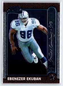 1999 Bowman Chrome Interstate #178 Ebenezer Ekuban RC Cowboys - Picture 1 of 2