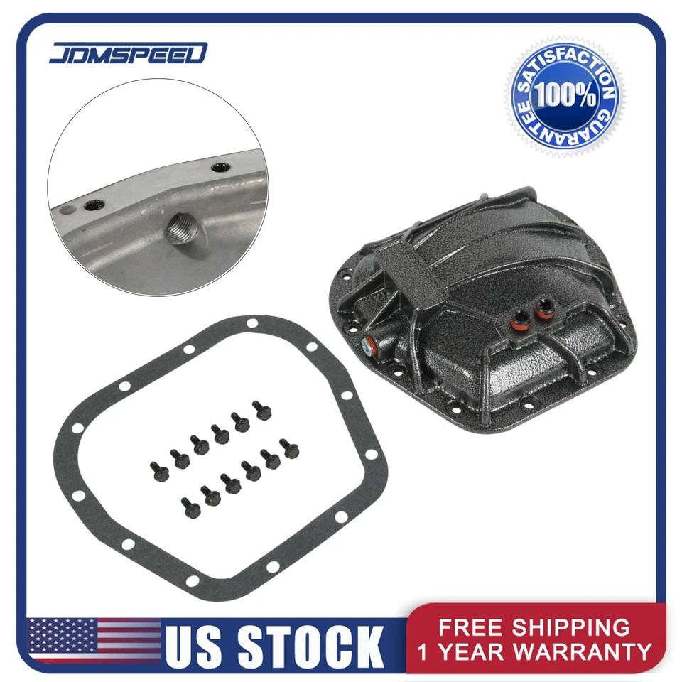 ​10023539 Spicer 9.75" Rear Nodular Iron Differential Cover 12 Bolt Hole - Изображение 1 из 4