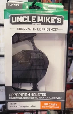 FUNDA AMBI TÍO MIKE'S APARITION IWB OWB SE ADAPTA A GLOCK 43, HELLCAT Y SIMILARES  Foto 1 de 2