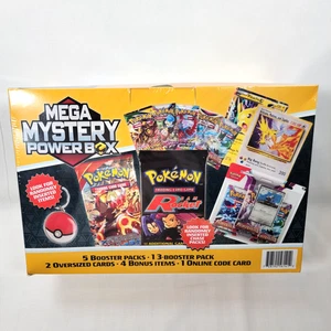 NEW! POKEMON 2025 MEGA MYSTERY POWER BOX MEIJER EXCLUSIVE - SEALED - Picture 1 of 4