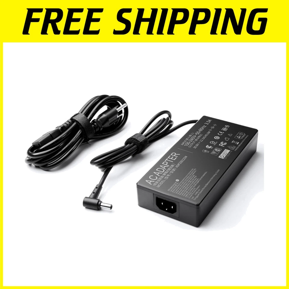 Cargador de 240 W de alto rendimiento para portátiles Asus Zephyrus Foto 1 de 4