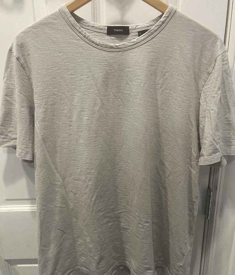 Camiseta gris adulto Theory talla XL Foto 1 de 1