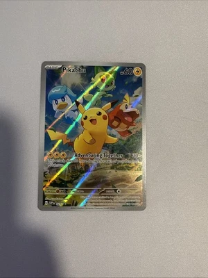 Pikachu 027 Sv: Scarlet & Violet Promo Cards Holo NM - Image 1 of 2