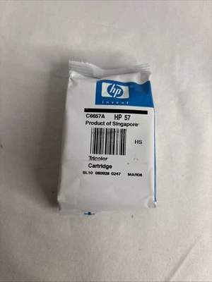 HP 57 C6657A Tri-color Printer Ink Cartridge Genuine OEM - Image 1 of 4